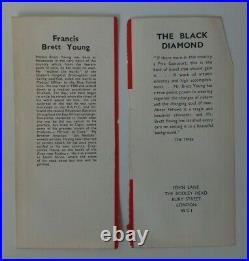 1936 THE BLACK DIAMOND 1ST/1ST by FRANCIS BRETT YOUNG VINTAGE PENGUIN BOOK 57