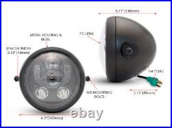 6.5 LED Headlight Projector fits Mutt Akita FSR Mongrel Fat Sabbath Hilts