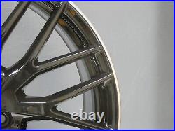 Audi Tt Tt-s Tt-rs 8s 20 Alloy Wheel Rim Black Diamond Cut S-line Genuine X 1