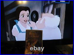 Beauty And The Beast Black Diamond Edition Very Rare Disney Classics VHS 1992