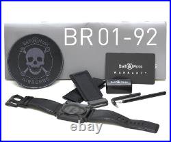 Bell & Ross Aviation Airborne II BR01-92-S Skull Face Ltd Edition watch
