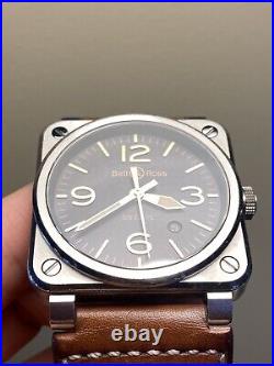 Bell & Ross BR03-92 Golden Heritage Automatic Pilot Watch Full Set AU Stock