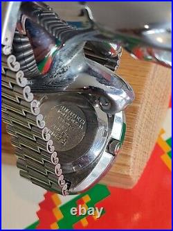 Bling Rado Diastar Tungsten Diamond Swiss 25J Auto Watch English Spanish Day