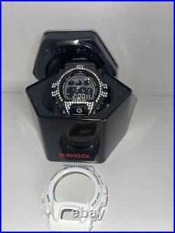 Casio G-SHOCK Men's Black Watch DW6900 Diamond Face