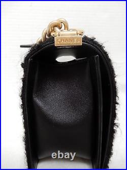 Chanel Boy Jacket Medium Black Flap Bag Limited Edition