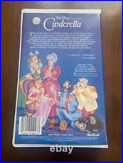 Cinderella, Walt Disney, Black Diamond, VHS, engl, selten