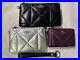 Coach Corner Zip Wristlet Trio in Puffy Diamond Quilted Nappa Leather Multi NWT