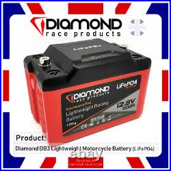 DIAMOND Lightweight Racing Battery DB3 For Triumph Bonneville 120'17-'18