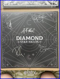 Def Leppard SIGNED Diamond Star Halos 2LP Vinyl AUTOGRAPHED Lithograph IN HAND