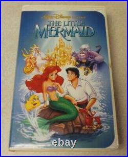 Disney The Little Mermaid VHS #913 Black Diamond Edition