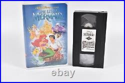 Disney The Little Mermaid With Banned Art Work Cover Black Diamond Edition VHS