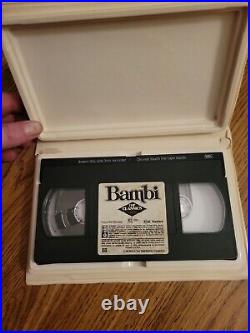 Disney lot of'Black Diamond' original USA VHS video tapes in clam shells vg+