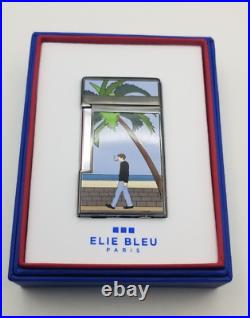 Elie Bleu Casa Cubana Black Diamond Jet Lighter Walkig Man Limited Edition New