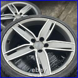 Genuine 19 Audi A3 S3 Black Edition 8v Alloy Wheels & Tyres 8v0601025as S Line