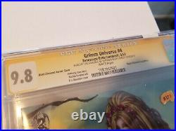 Grimm Universe #4 CGC 9.8 SS (x3) Zenescope Black Diamond Exclusive Variant