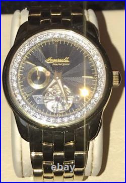 Ingersoll Masterpiece mens luxury gold tone. Automatic mechanical wrist watch