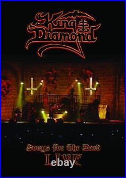 King Diamond Songs For The Dead Live Japan 2 DVD + CD Edition Gqbs-90416 New