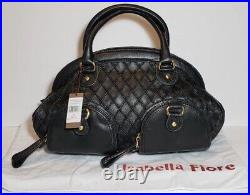 Limited Edition Isabella Fiore Pretty Gritty 3d Diamond Brook Handbag Purse $595