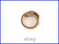 Limited Edition Roberto Coin 18kt Rose gold horse Bangle with Diamonds. 56cts