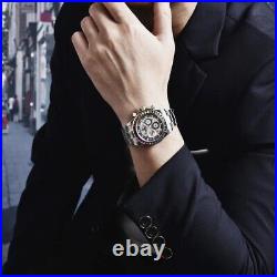 Luxury Mens Skeleton Diamond Watch Pagani Design PD 1653 Sapphire Glass