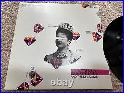 Marina & The Diamonds Crown Jewels EP VERY RARE 7 2009 Neon Gold GOLD004