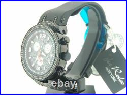 Mens Joe Rodeo JoJo Master Edition 242 Real Diamond Watch 2.20 Ct. Black JJM90