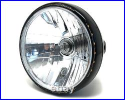 Motorbike Headlight 7.5 with Slim Halo Ring for Royal Enfield Interceptor 650