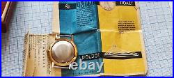 POLJOT USSR Vintage AU 20 CCC? Ultra slim watch Gold Plated Men's DressStyl