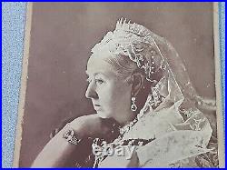 Queen Victoria Diamond Jubilee Portrait Cabinet Photo Photo Feb. 1897