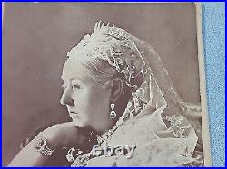 Queen Victoria Diamond Jubilee Portrait Cabinet Photo Photo Feb. 1897