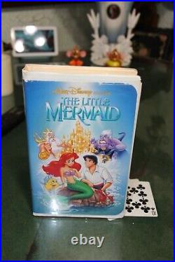 RARE1989 Disney The Little Mermaid VHS Black Diamond Edition, Banned Cover