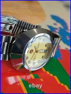 Rado Diastar Tungsten Diamond Swiss 25J Gents Automatic Swiss Watch Genuine 80s