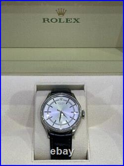Rolex Cellini Time White Gold Rhodium Dial 50709RBR