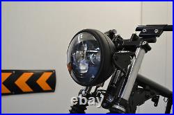 Royal Enfield LED Headlight Matt 7.7 inch Interceptor and Continental GT 650