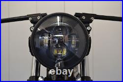 Royal Enfield LED Headlight Matt 7.7 inch Interceptor and Continental GT 650