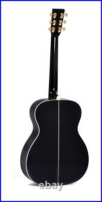 SIGMA GUITAR Guitar S000R Black Diamond + LR Bags Full Solid EXHIBITOR