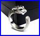 Sandaman Edition Panther Silver Ring With Black Diamonds by Sacred Angels