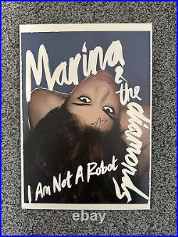Signed/Autographed Marina & The Diamonds I Am Not a Robot 7 Inch Vinyl