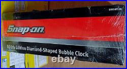 Snap on 100th Edition Diamond Shape Bubble Clock 22 SSX20P138. New In Box