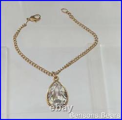 Steiff 2012 Diamond Bear Swarovski Crystal Set Pendant Cream Silk Fur Ean 035715