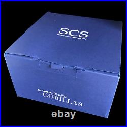 Swarovski Crystal 2009 GORILLAS 952504 & COMPANION CUB 955440 Mint Boxed Retired
