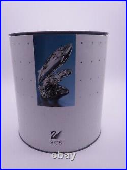 Swarovski Crystal Scs 1992 Annual Edition Whales'save Me' 164614