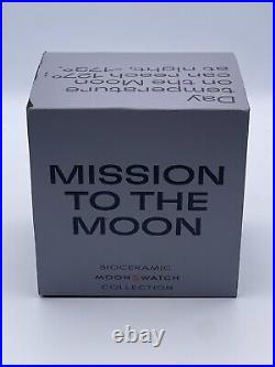 Swatch Omega Bioceramic Speedmaster MoonSwatch Mission To The Moon AUTHENTIC