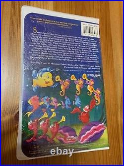 THE LITTLE MERMAID DISNEY BLACK DIAMOND CLASSIC VHS BANNED COVER New & Sealed