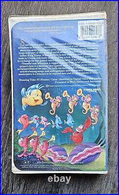 The Little Mermaid VHS Withcontroversial Cover Rare Black Diamond Antique Version