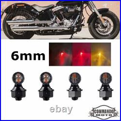 Universal Super Mini Turn Signal Light Kits For Harley Bobber Chopper Cruisers