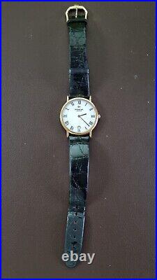 Vintage Raymond Weil 9124 Geneve 18k Gold Electroplated Watch/Water ...