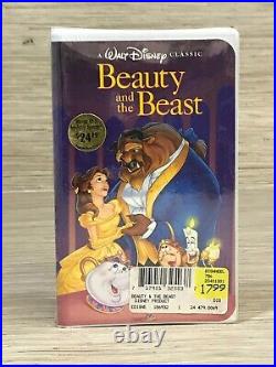 Walt Disney Beauty and the Beast VHS Rare Black Diamond Version 1992 New Sealed