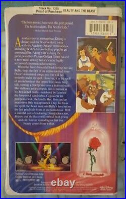 Walt Disney Black Diamond Classic VHS Video Tape Movie Beauty And The Beast 1992