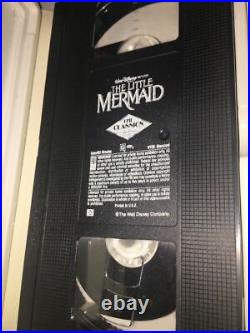 Walt Disney THE LITTLE MERMAID VHS Tape Black Diamond Classic 913 RARE-SHIP24HRS